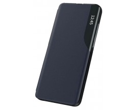 Husa Tip Carte Upzz Eco Book Compatibila Cu Samsung Galaxy A03s, Piele Ecologica, Albastru