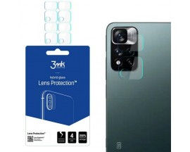 Folie Camera Nano Glass 3mk  Pentru Xiaomi Redmi Note 11 Pro 5g/pro+ 5g, Transparenta, 4 Buc In Pachet