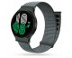 Curea Ceas Upzz Tech Nylon  Compatibila Cu Samsung Galaxy Watch 4, 40 / 42 / 44 / 46 Mm, Gri