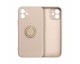 Husa Spate Roar Amber Compatibila Cu iPhone 13, Inel Metalic Pe Spate, Roz