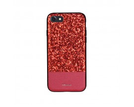 Husa Spate Lux Premium Dzgogo Bling Compatibila Cu iPhone 7/8  Red