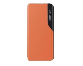 Husa Tip Carte Upzz Eco Book Compatibila Cu Samsung Galaxy A53 5G, Piele Ecologica, Orange