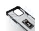 Husa Spate AntiShock Upzz Tough Stand Crystal Ring Compatibila Cu iPhone 11 Pro Max, Negru