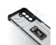 Husa Spate AntiShock Upzz Tough Stand Crystal Ring Compatibila Cu Samsung Galaxy S21+ Plus 5G, Negru