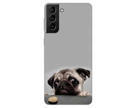 Husa Silicon Soft Upzz Print Compatibila Cu  Samsung Galaxy S21 Fe Model Dog