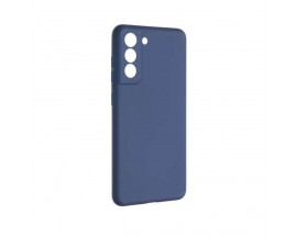 Husa Spate Upzz Candy Compatibila Cu Samsung Galaxy S21 FE, Silicon, Albastru