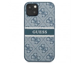 Husa Guess Compatibila Cu iPhone 13, Stripe 4G, Albastru - 023720