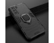 Husa Spate Upzz Ring Armor Hybrid Pentru Samsung Galaxy S21 FE , Negru
