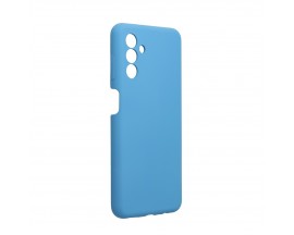 Husa Spate Forcell Silicone Compatibila Cu Samsung Galaxy A13 5G, Interior Alcantara, Albastru