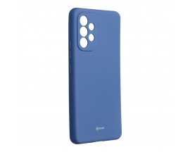 Husa Spate Silicon Roar Jelly Compatibila Cu Samsung Galaxy A53 5G, Silicon, Albastru Navy