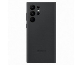 Husa Samsung Silicone Cover, Compatibila Cu Samsung Galaxy S22 Ultra, Negru - 92542