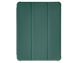 Husa Tableta Upzz Stand Case Smart Cover Pentru iPad Pro 12.9" 2021, Spate Transparent, Functie Stand, Verde