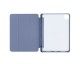 Husa Tableta Upzz Stand Case Smart Cover Pentru iPad Air 2020, Spate Transparent, Functie Stand, Albastru