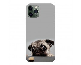 Husa Silicon Soft Upzz Print, Compatibila Cu iPhone 12 Pro Max, Dog