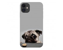 Husa Silicon Soft Upzz, Print Compatibila Cu iPhone 12 Mini, Dog