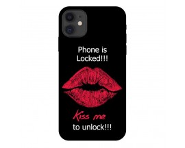 Husa Premium Upzz Print iPhone 12 Mini Model Kiss