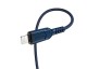 Cablu Date Hoco Victory, USB La Lightning, 1m Lungime, Albastru - X59