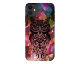 Husa Premium Upzz Print iPhone 12 Mini Model Sparkle Owl