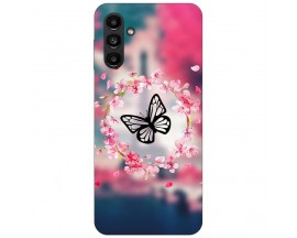 Husa Silicon Soft Upzz Print, Compatibila Cu Samsung Galaxy A13 5G, Butterfly