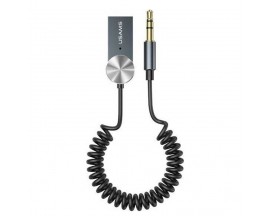 Receptor Audio Wireless Usams, Bluetooth 5.0, Jack 3.5mm, Negru - US-SJ464