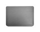 Husa Premium Guess Sleeve Saffiano Triangle Logo, Compatibila Cu Laptop / Macbook Pro / Air 13 inch, Silver - 39882