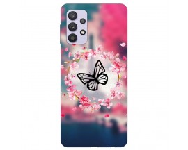 Husa Silicon Soft Upzz Print, Compatibila Cu Samsung Galaxy A33 5G, Butterfly