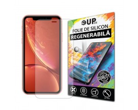 Folie Silicon Upzz Max, Compatibila Cu iPhone Xr, Regenerabila, Case Friendly