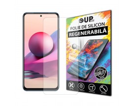 Folie Silicon Upzz Max, Compatibila Cu Xiaomi Redmi Note 11 Pro, Regenerabila, Case Friendly