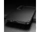 Husa Spate Upzz Carbon Rugged Auto Focus Pentru Samsung Galaxy S22, Silicon, Negru