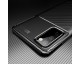 Husa Spate Upzz Carbon Rugged Auto Focus Pentru Samsung Galaxy S20 Fe, Silicon, Negru