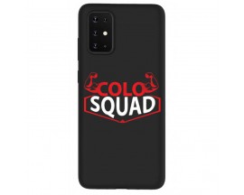 Husa Slim Upzz Colo Squad, Compatibila Cu Samsung Galaxy S20 FE, Negru