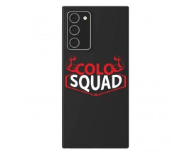 Husa Slim Upzz Colo Squad, Compatibila Cu Samsung Galaxy Note 20 Ultra, Negru