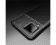 Husa Spate Upzz Carbon Rugged Auto Focus Pentru Samsung Galaxy A12 , Silicon, Negru