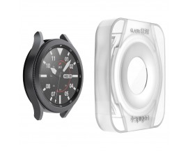 Folie Protectie Ecran Spigen Proflex Ez Fit Compatibil Cu Samsung Galaxy Watch 4 Classic 46mm, 2 Bucati