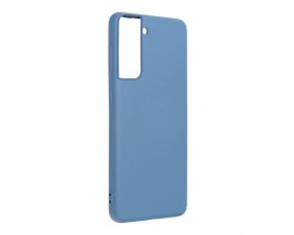 Husa Spate Forcell Silicon Lite Pentru Samsung Galaxy A13 5g, Alcantara La Interior, Albastru