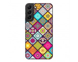 Husa Silicon Soft Upzz Print, Compatibila Cu Samsung Galaxy S22+ Plus, Floral