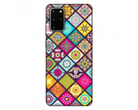 Husa Silicon Soft Upzz Print, Compatibila Cu Samsung Galaxy S20, Floral