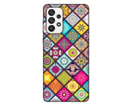 Husa Silicon Soft Upzz Print, Compatibila Cu Samsung Galaxy A73 5G, Floral