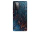 Husa Silicon Soft Upzz Print, Compatibila Cu Samsung Galaxy A72 / A72 5G, Blue Marble