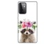 Husa Silicon Soft Upzz Print, Compatibila Cu Samsung Galaxy A72 / A72 5G, Cute Raccoon