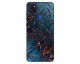 Husa Silicon Soft Upzz Print, Compatibila Cu Samsung Galaxy A21s, Blue Marble