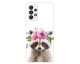 Husa Silicon Soft Upzz Print, Compatibila Cu Samsung Galaxy A13 4G, Cute Raccoon