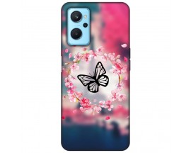 Husa Silicon Soft Upzz Print, Compatibila Cu Realme 9i, Butterfly