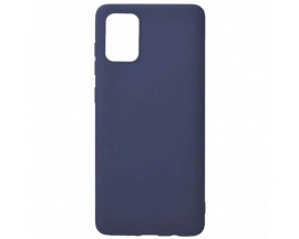 Husa  Upzz Candy Ultra Slim, Compatibila Cu Samsung Galaxy A41, Albastru Inchis