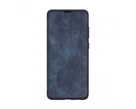Husa Premium Flip Book Upzz Leather Compatibila Cu Samsung Galaxy S21+ Plus ,Piele Ecologica, Albastru