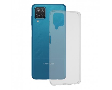 Husa Ultra Slim Upzz Compatibila Cu Samsung Galaxy A12, Grosime 0.5mm Transparenta