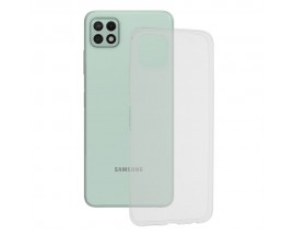 Husa Ultra Slim Upzz Compatibila Cu Samsung Galaxy A22 5G, Grosime 0.5mm Transparenta