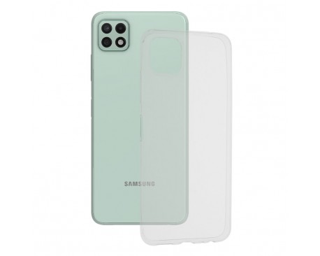 Husa Ultra Slim Upzz Compatibila Cu Samsung Galaxy A22 5G, Grosime 0.5mm Transparenta