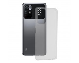 Husa Ultra Slim Upzz Compatibila Cu Xiaomi Poco M4 Pro 5G, Grosime 0.5mm Transparenta