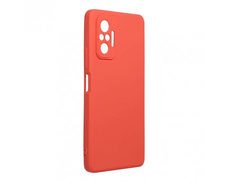 Husa Spate Forcell Silicon Lite Pentru Xiaomi Redmi Note 11, Alcantara La Interior, Roz